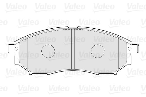 

Тормозные колодки Valeo дисковые 301337