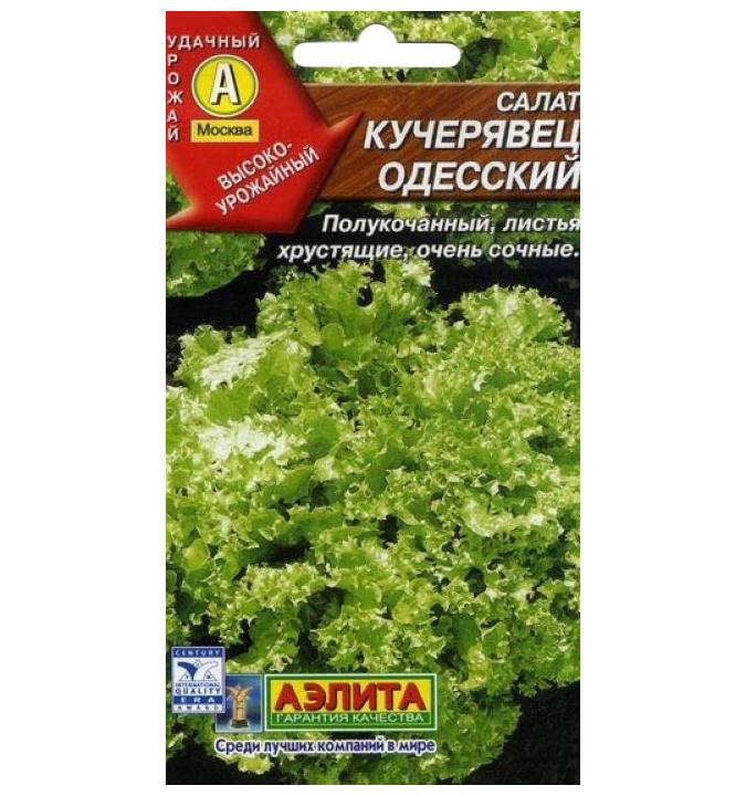 

Семена салат Кучерявец одесский Аэлита 101116