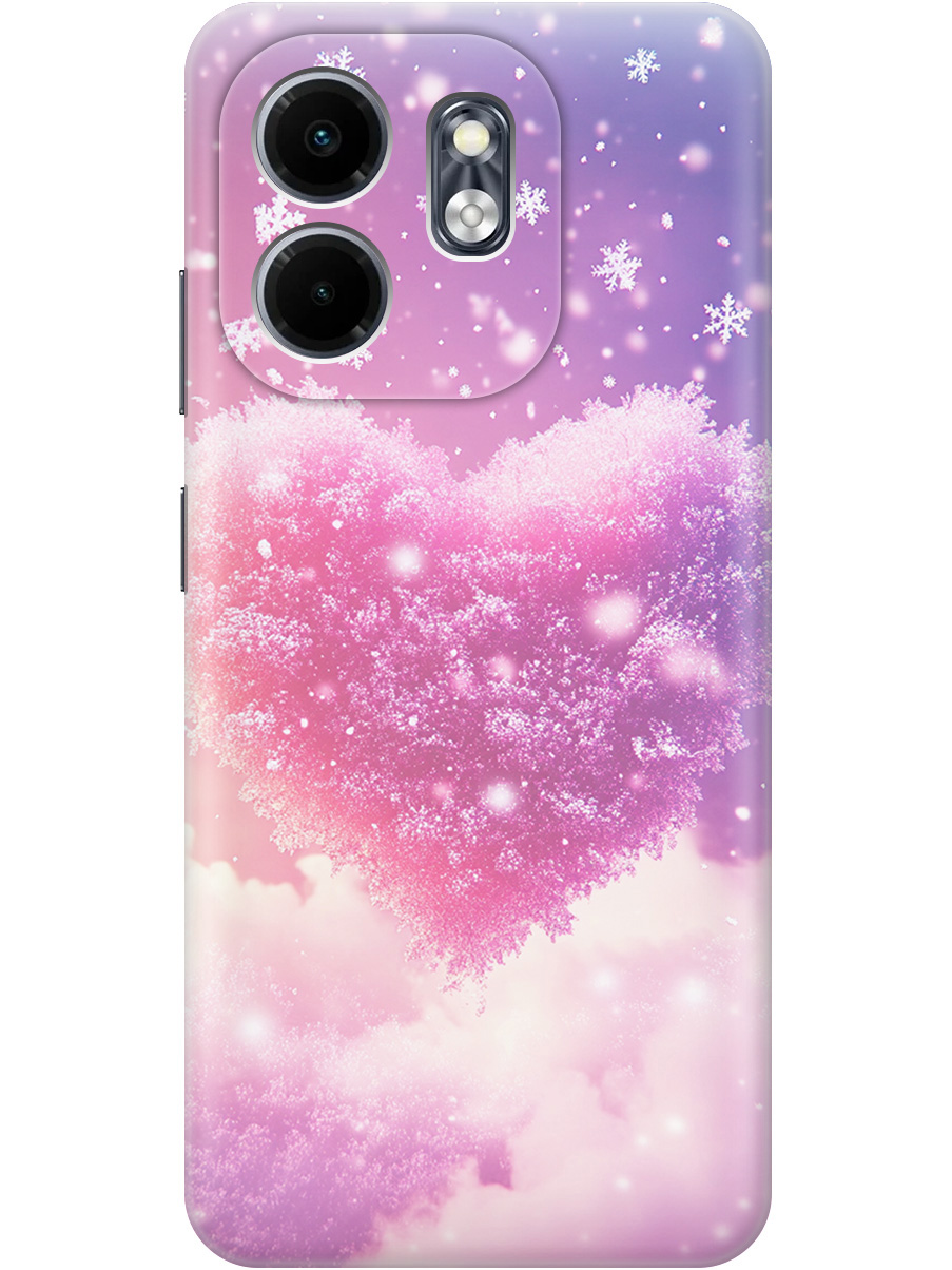 

Силиконовый чехол на Infinix Hot 50i / Smart 9 с принтом "Пушистое сердце", Прозрачный;белый;розовый, 786719391