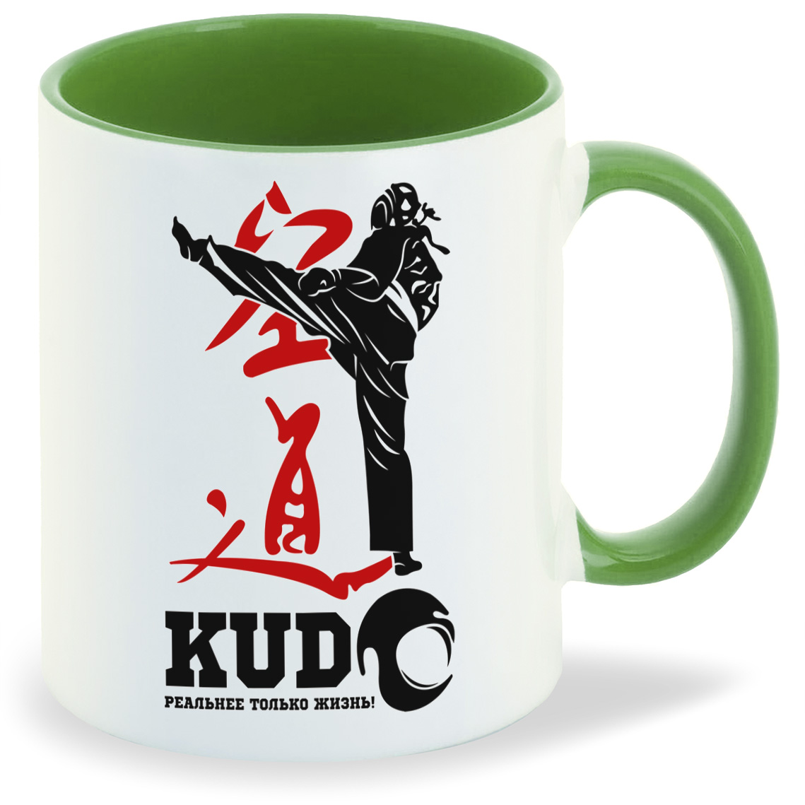 

Кружка CoolPodarok ЛKudo реальнее только жизнь, ЛKudo реальнее только жизнь