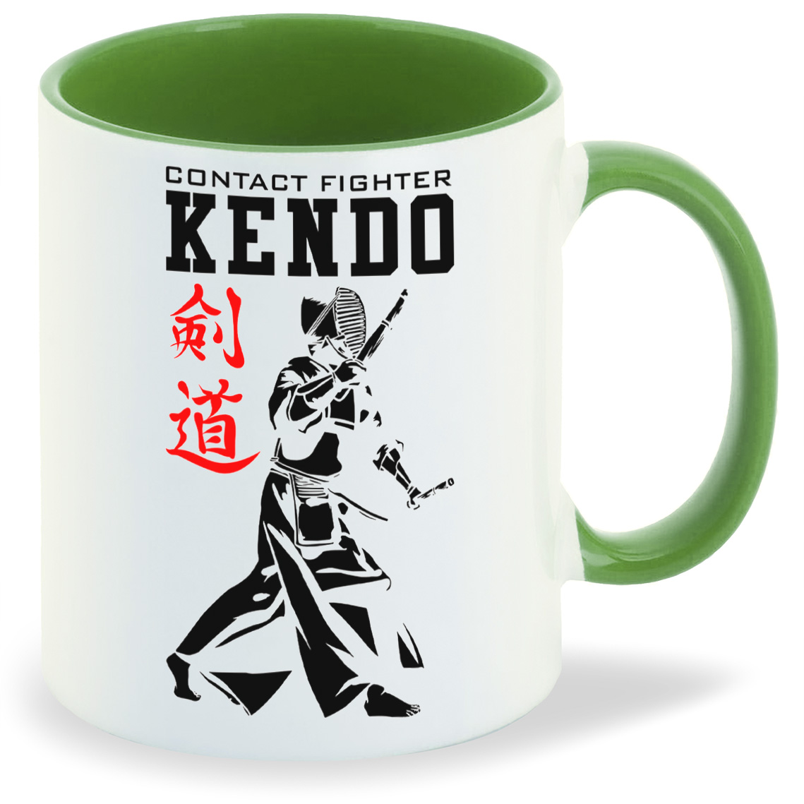 

Кружка CoolPodarok Contact fighter kendo Кендо, Contact fighter kendo Кендо