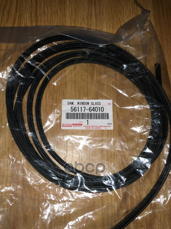 

Уплотнитель[-30280/-60090] [Org] TOYOTA арт. 5611764010