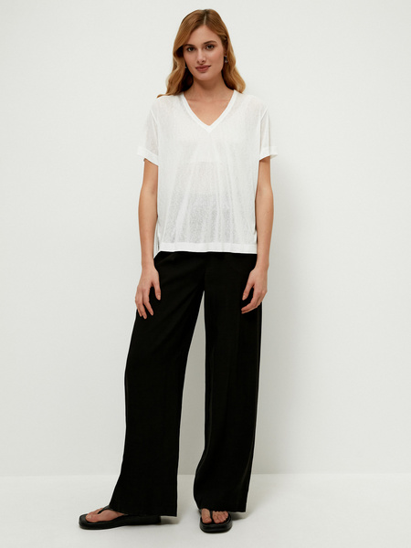

Футболка женская ZARINA 2265557472 белая XL, 2265557472