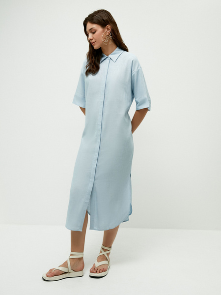 

Платье женское ZARINA 2265120551 голубое XL, 2265120551