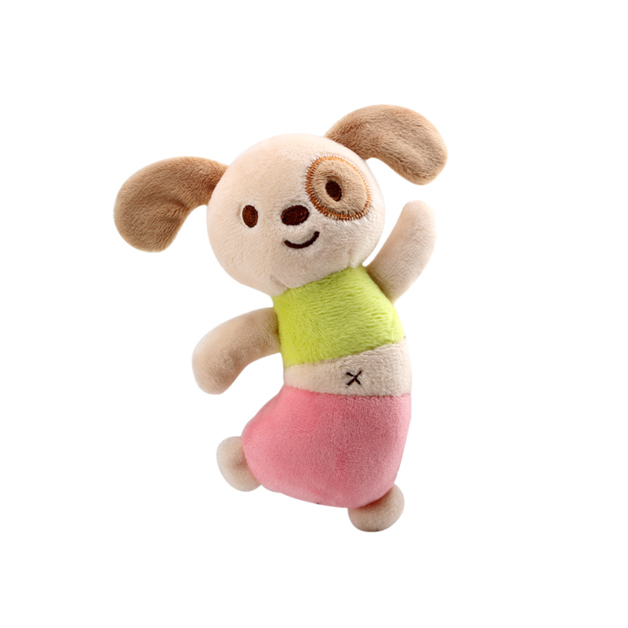 фото Детская мягкая игрушка-погремушка tololo танцующая собачка 70000029