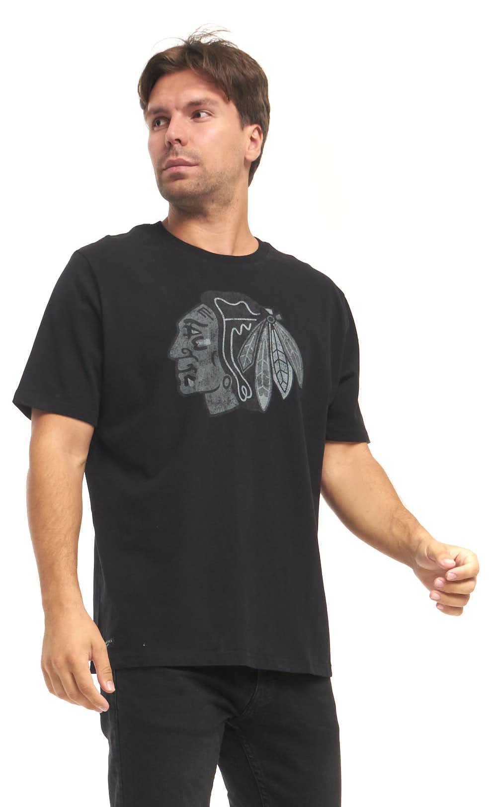 

Футболка мужская Atributika&Club Чикаго Блэкхокс 309250 черная XL, Черный, Чикаго Блэкхокс 309250