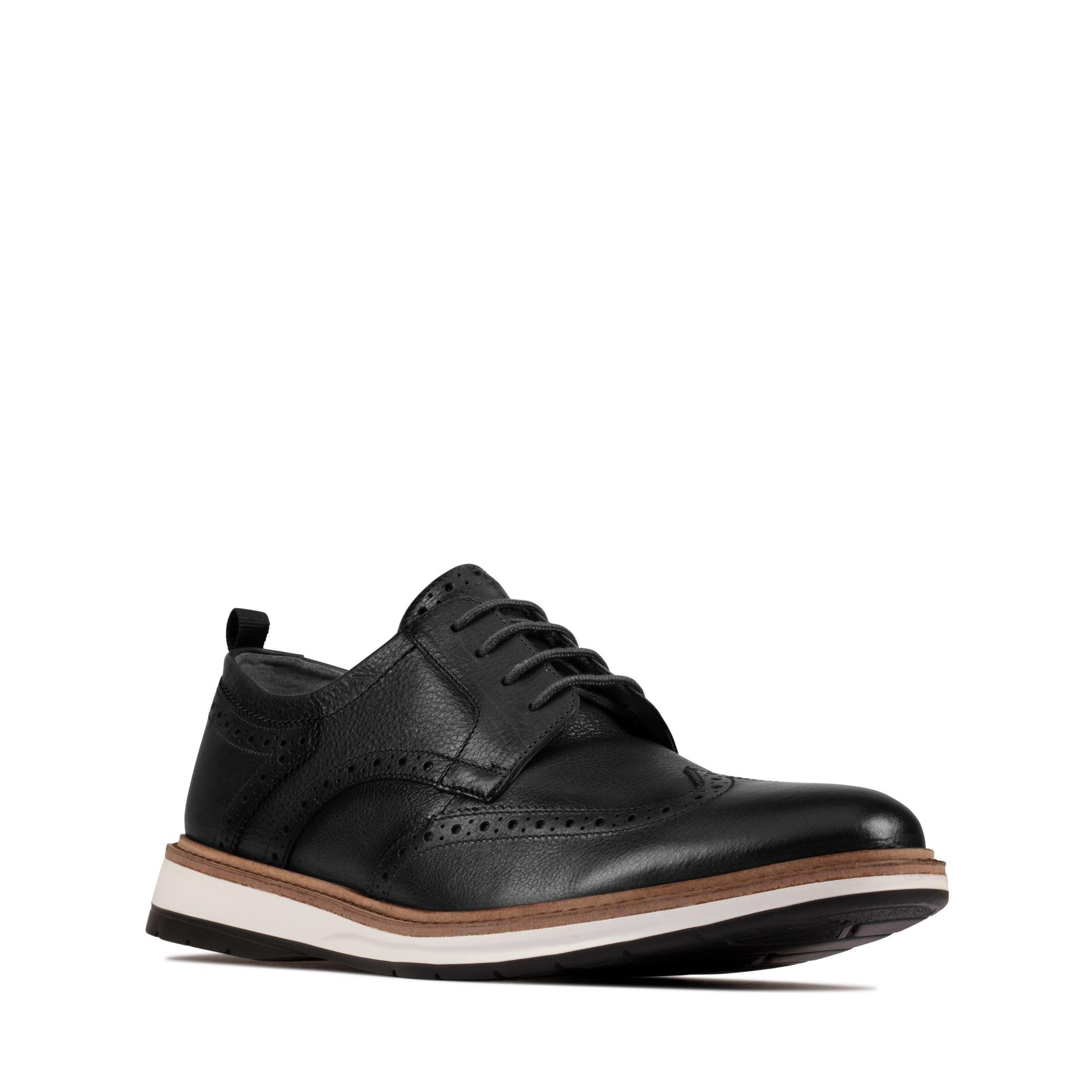 

Туфли мужские Clarks Chantry Wing 26155076 черные 41.5 EU, Chantry Wing 26155076