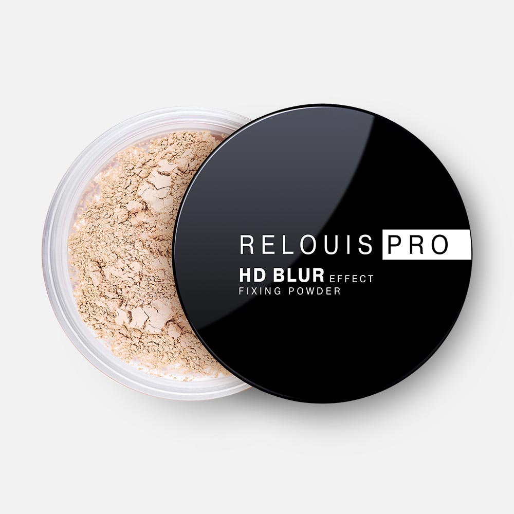 Пудра для лица Relouis Pro Hd Blur Effect Fixing Powder фиксирующая №01 10 г