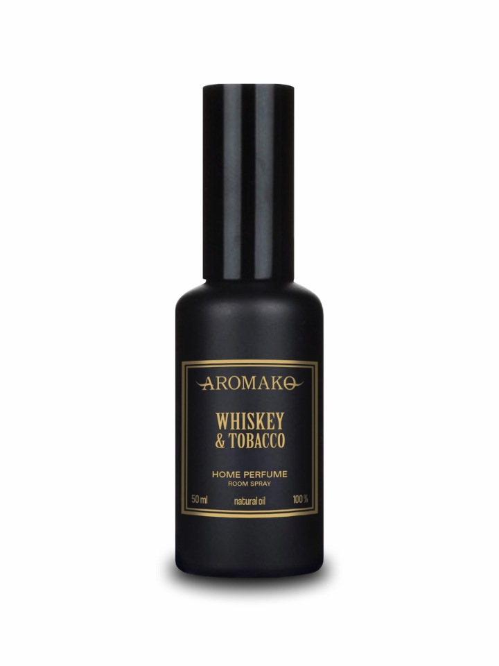Ароматический спрей для текстиля AromaKo Whiskey & Tobacco, 50 мл
