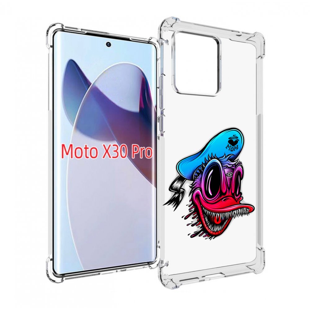 

Чехол MyPads Дональд для Motorola Moto X30 Pro, Прозрачный, Tocco