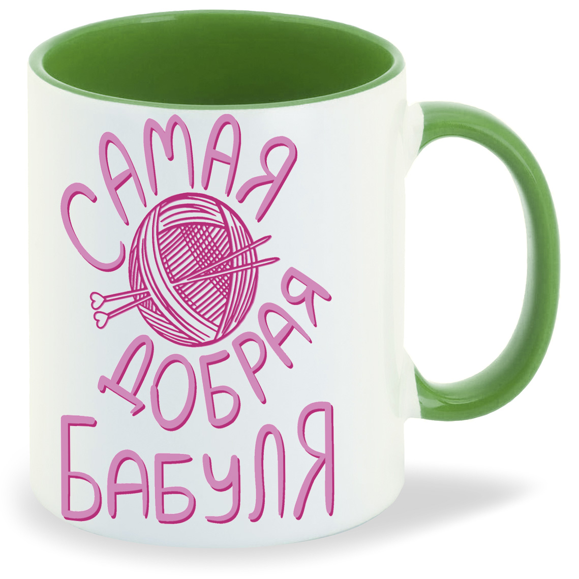 

Кружка CoolPodarok самая добрая бабуля, самая добрая бабуля
