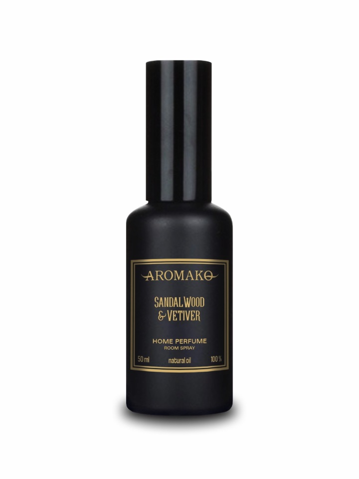 фото Ароматический спрей для текстиля aromako "sandalwood & vetiver", 50 мл