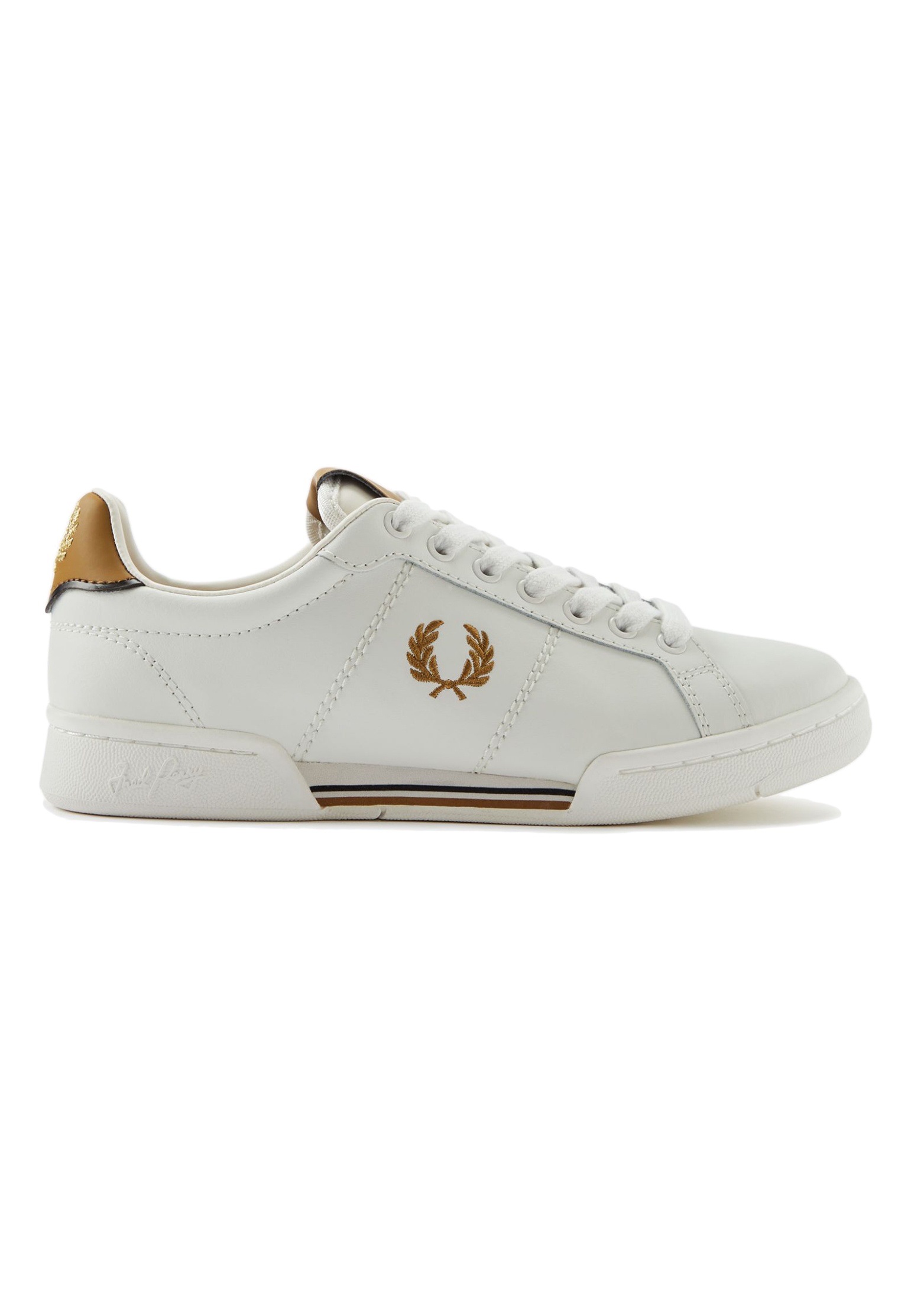 фото Кеды унисекс fred perry 147136 белые 44 ru