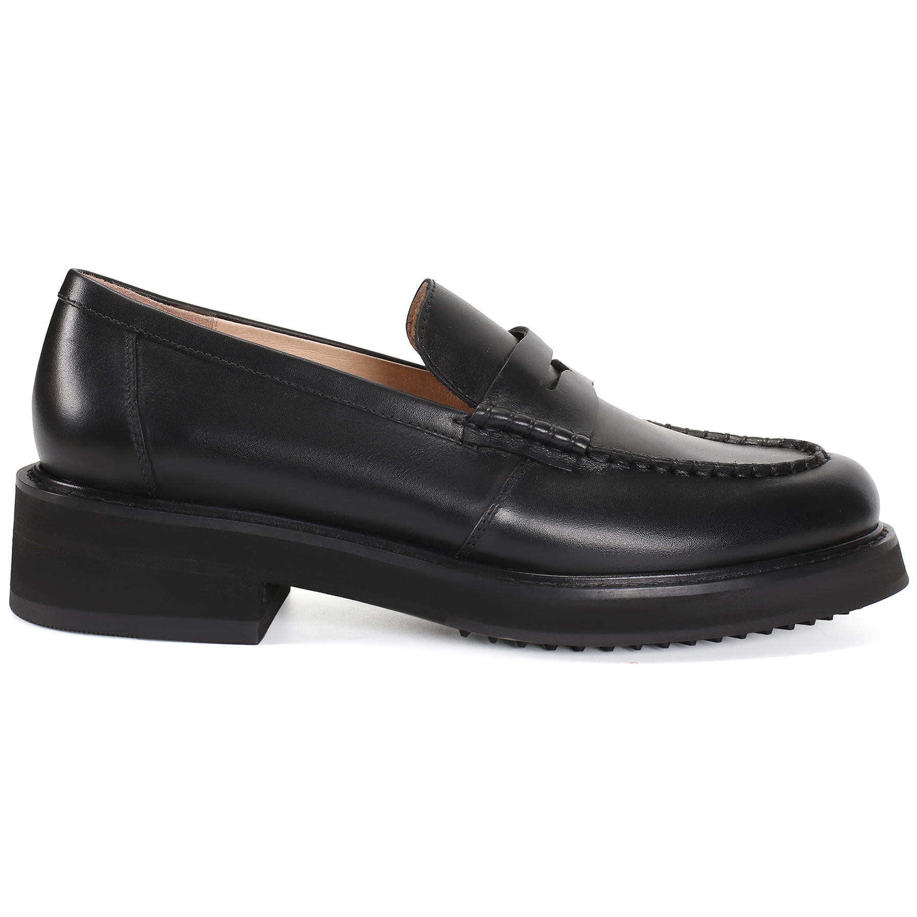 

Лоферы женские Portal PRL1010-06-black-22L черные 35 RU, PRL1010-06-black-22L