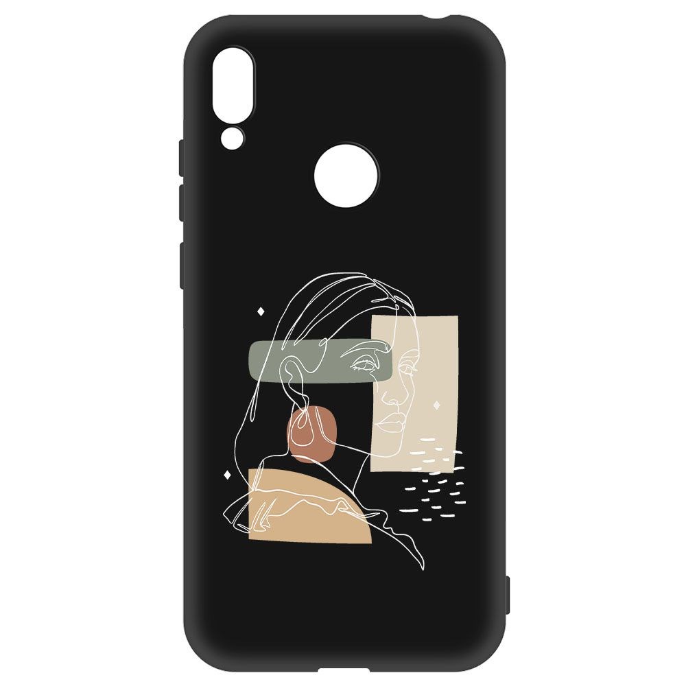 

Чехол-накладка Krutoff Soft Case Уверенность для Huawei Y6S черный