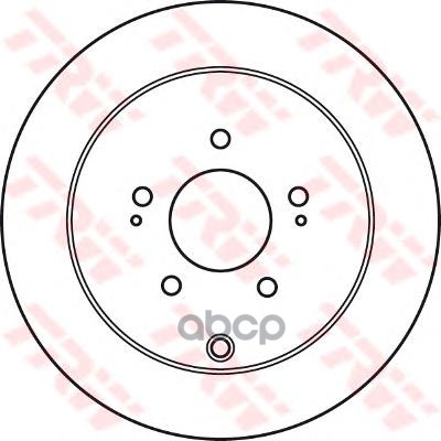 

Диск тормозной CITROEN C-CROSSER/MITSUBISHI OUTLANDER/ASX/PEUGEOT 4007 задний