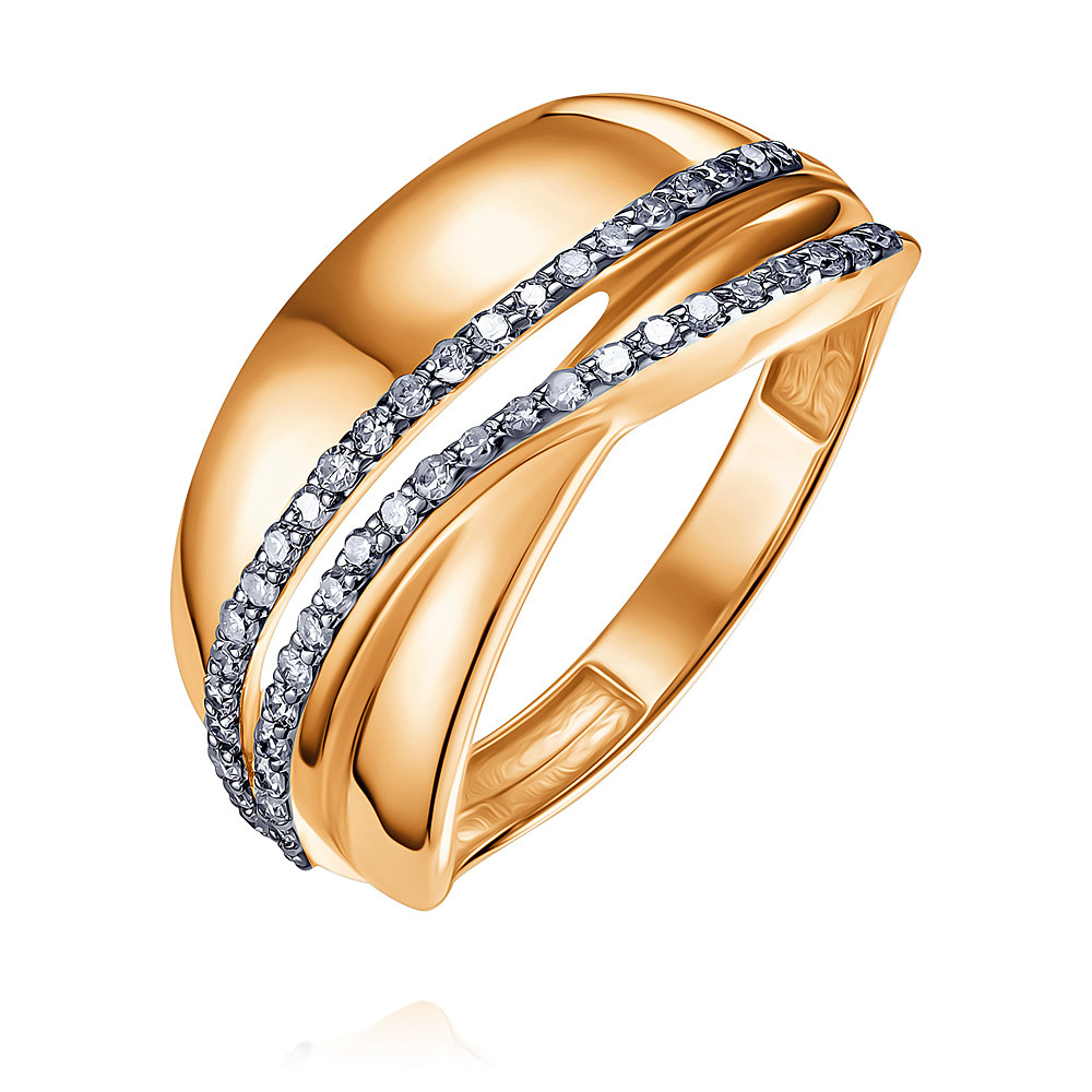 

Кольцо из красного золота с бриллиантом р.  ADAMAS 1424388-А500Д-41, 1424388-А500Д-41