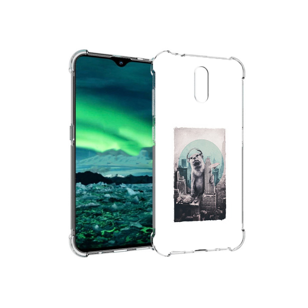 

Чехол MyPads Tocco для Nokia 2.3 выдра в городе (PT142254.97.283), Прозрачный, Tocco