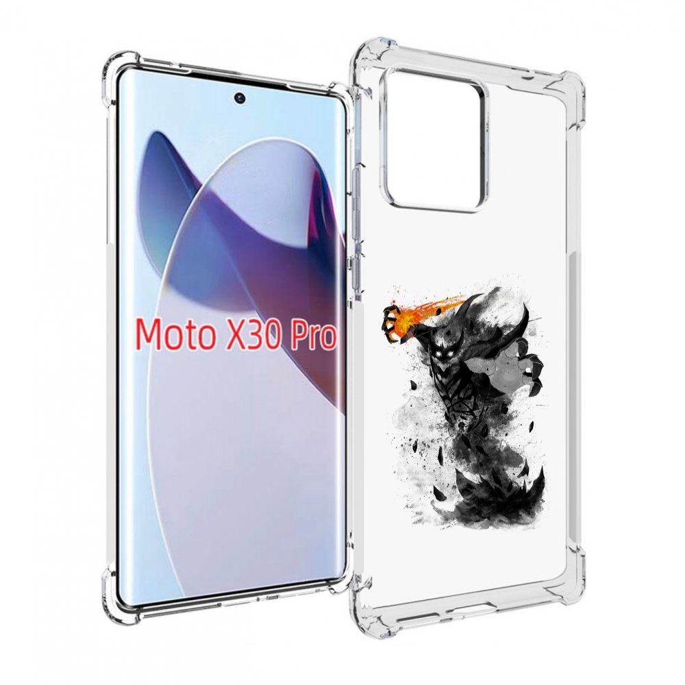 

Чехол MyPads nevermore черно белый для Motorola Moto X30 Pro, Прозрачный, Tocco