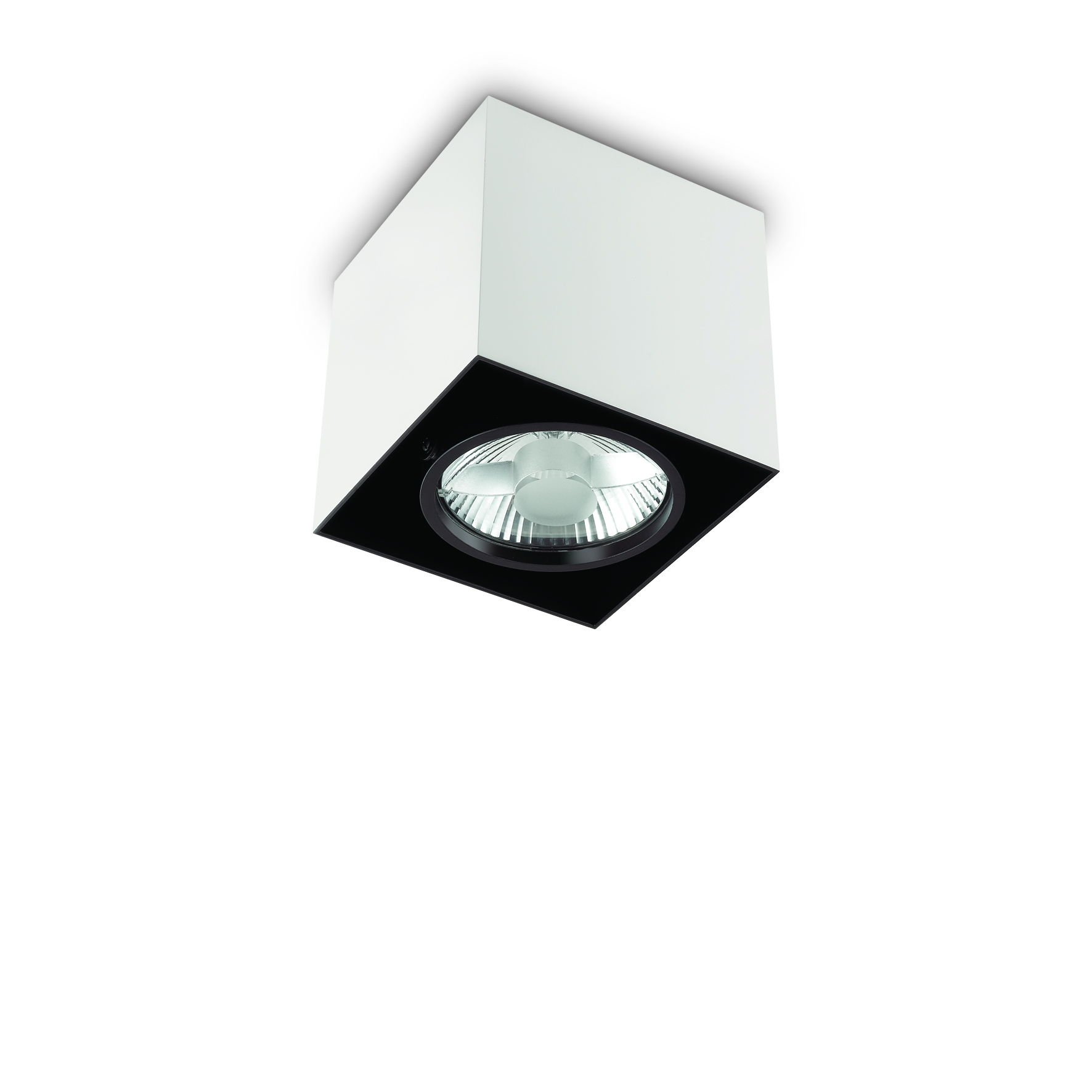 Светильник потолочный ideal lux Mood PL1 D15 Square макс.50Вт IP20 GU10 230В Белый 140933