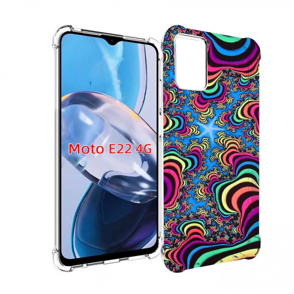 

Чехол MyPads щупальца иллюзия для Motorola Moto E22 4G / E22i 4G, Прозрачный, Tocco