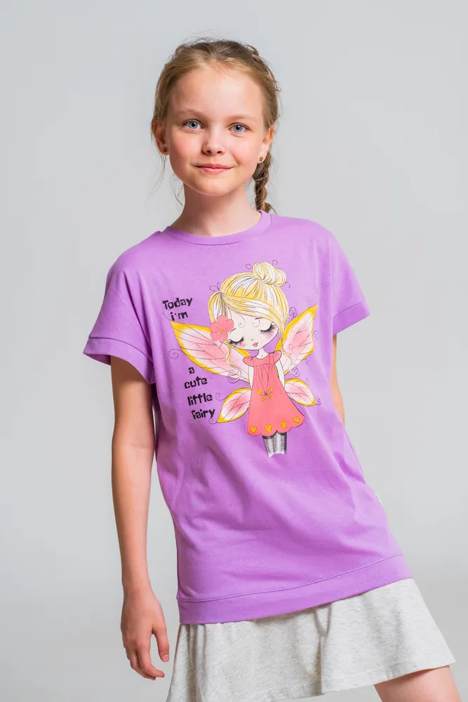 

Туника детская Иново 934, сиреневый, 140, Фиолетовый, 934