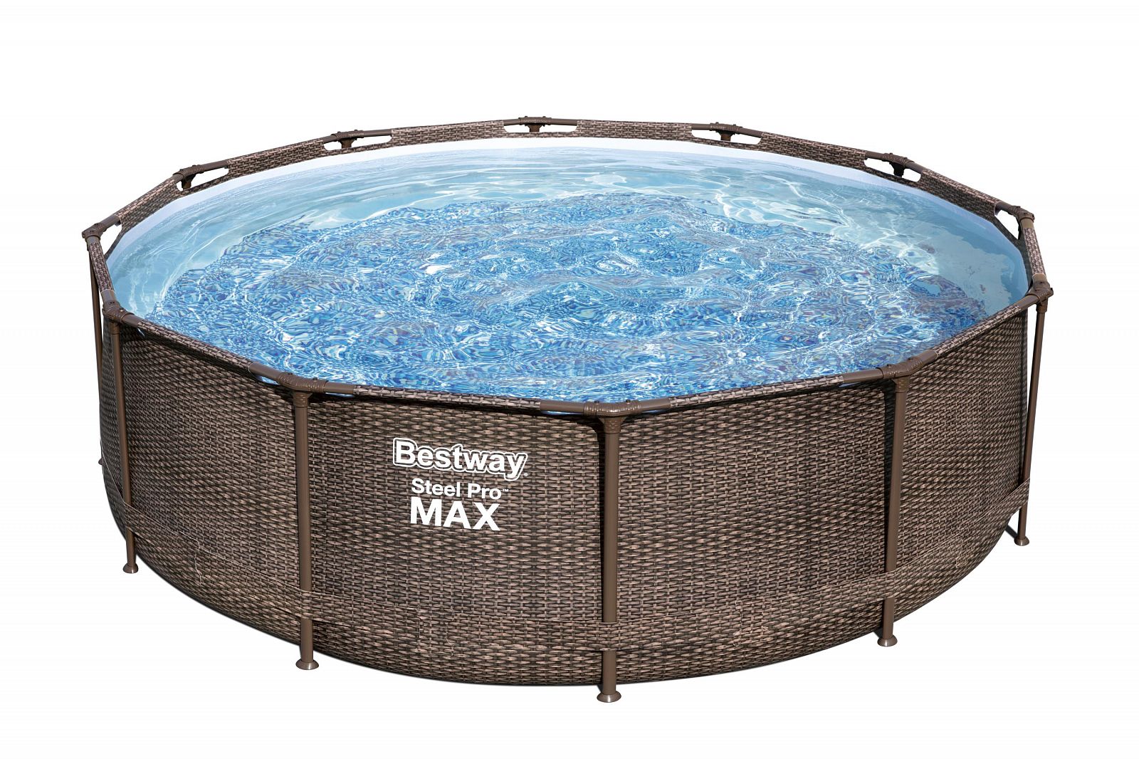 Steel pro max 366. Бассейн Bestway ротанг 56709 (366х100). Бассейн Bestway Steel Pro Max 56260. Бассейн каркасный Bestway 56260 366x100 см. Бассейн каркасный Steel Pro, 427 х 107 см, фильтр-насос, лестница, тент, 5614z Bestway.