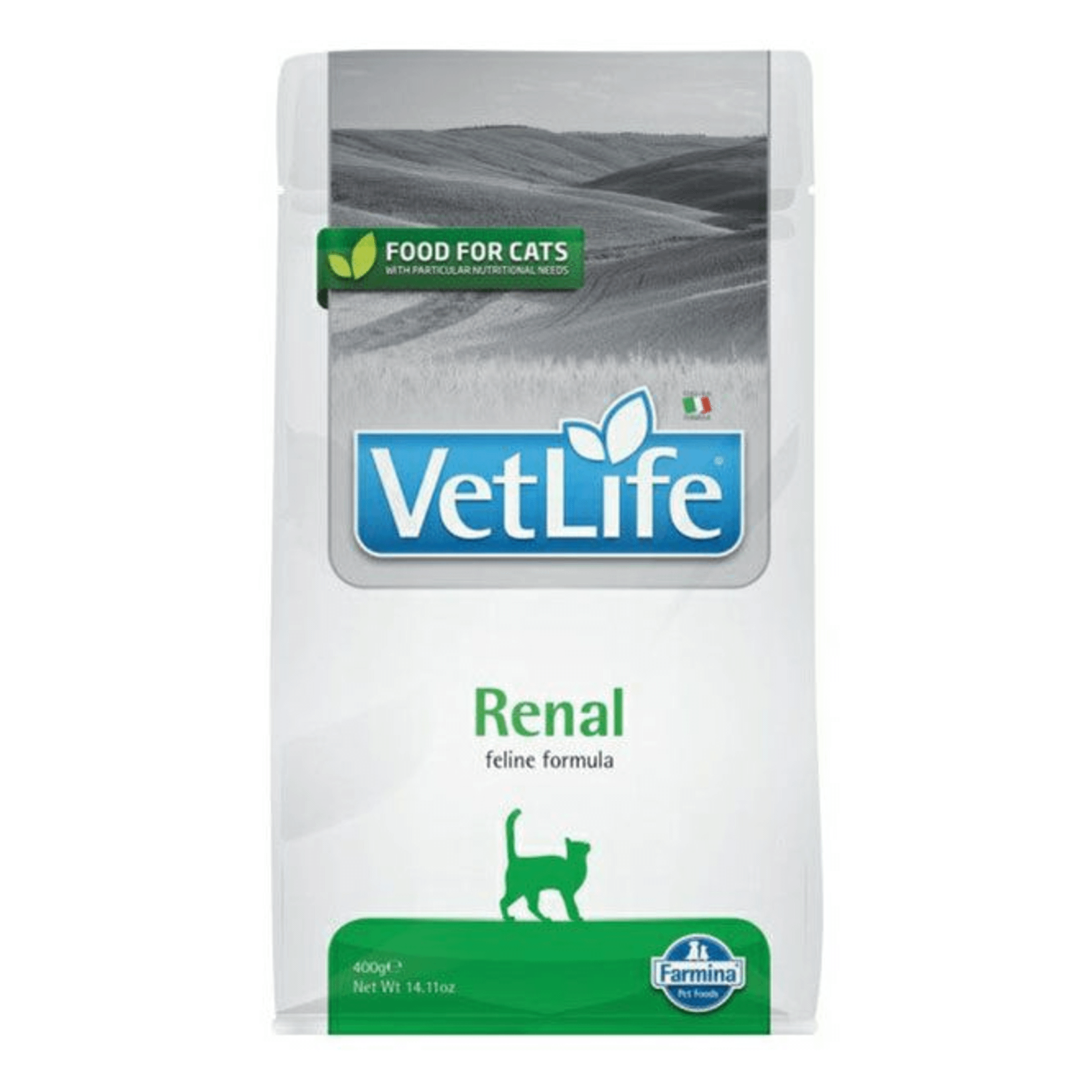 Сухой корм для кошек Farmina Vet Life Cat Renal, при почечной недостаточности, 400 г