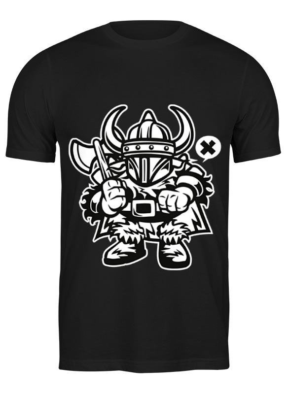 

Футболка мужская Printio Викинг ( viking ) черная 2XL, Черный, Викинг ( viking )