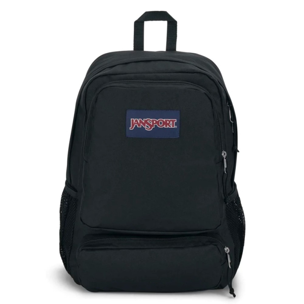 Рюкзак унисекс JanSport Doubleton черный, 46х38х11 см