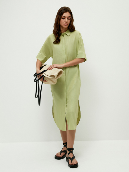 

Платье женское ZARINA 2265120551 зеленое M, 2265120551