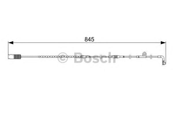 

Датчик Износа Колодок Зад.Вмw 7-Серии Е65, Е66 845Мм BOSCH 1987473044