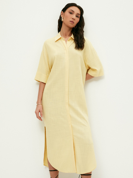 

Платье женское ZARINA 2265120551 желтое XL, 2265120551