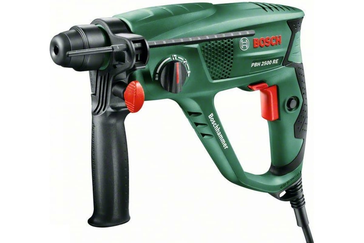 фото Перфоратор bosch pbh 2500 re патрон:sds-plus уд.:1.9дж 600вт (кейс в комплекте)