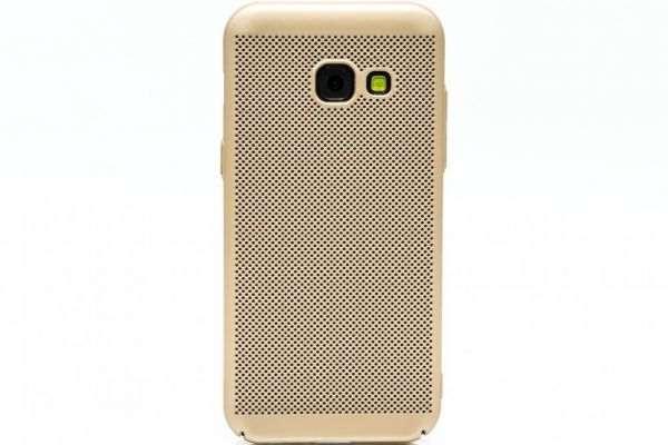 

Накладка пластик для Samsung J810 Galaxy J8 (2018) Gold (перфорированная), Золотистый
