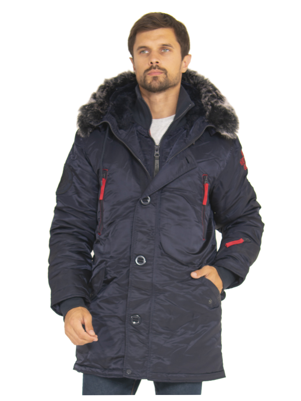 Парка мужская APOLLOGET ARKTIK II синяя L