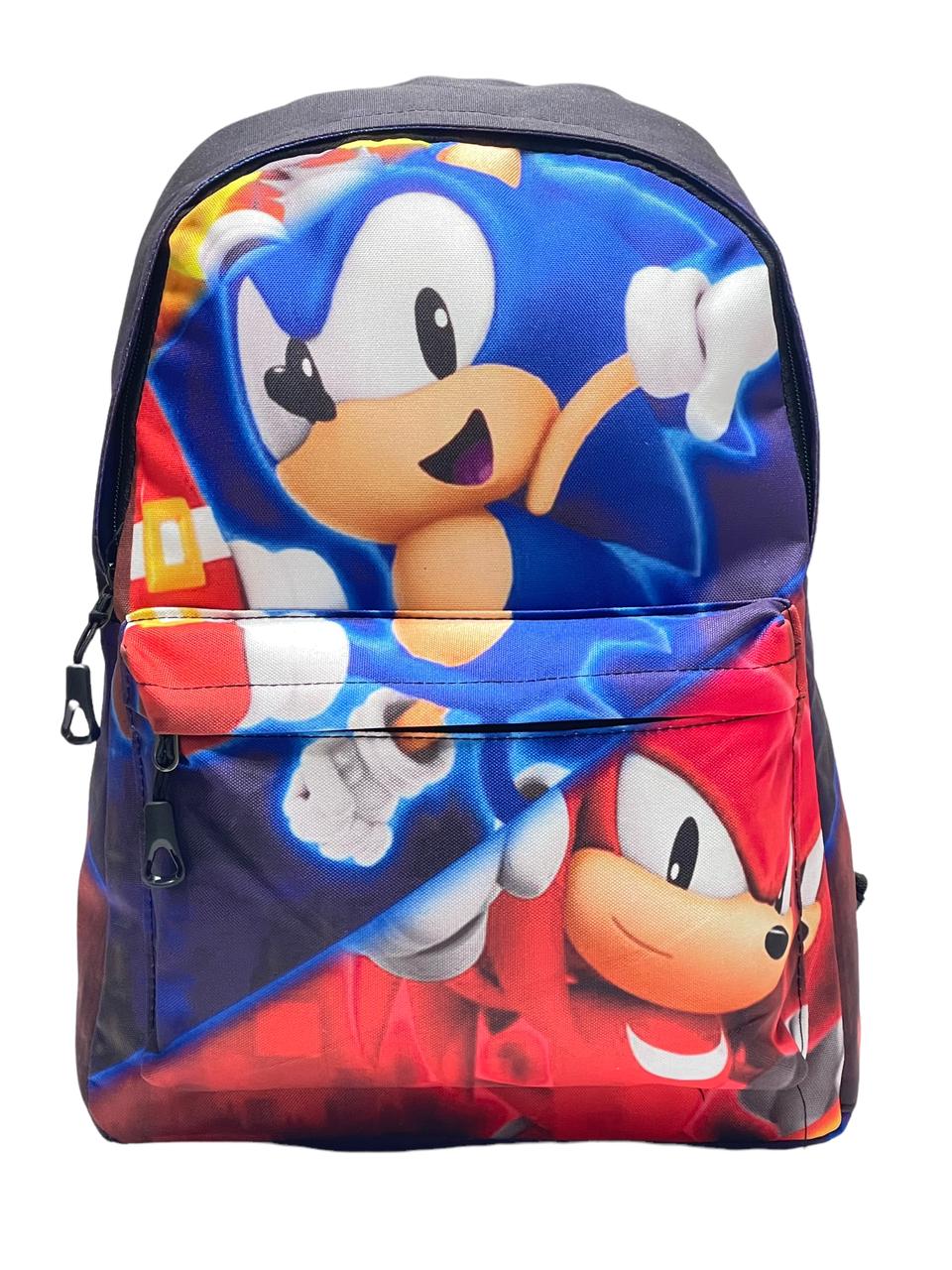 Рюкзак для детей и подростков BAGS-ART большого размера Sonic, красно-синий