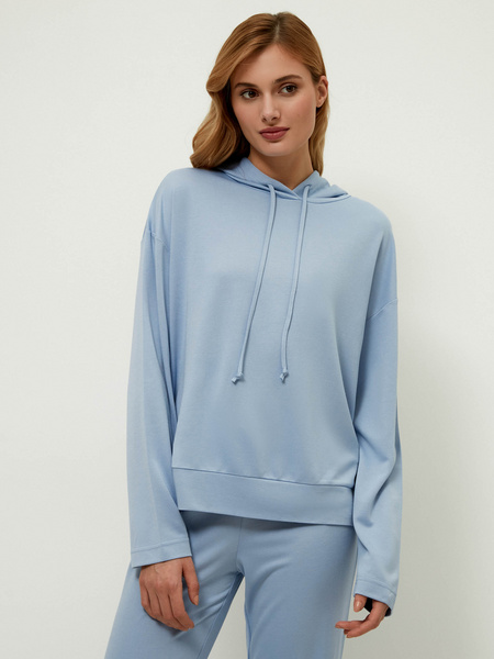 

Худи женское ZARINA 2265517417 голубое XL, 2265517417