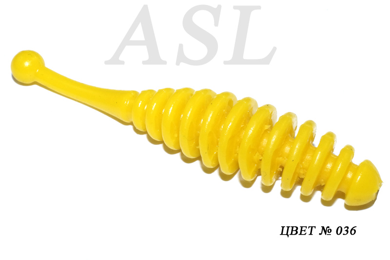

Силиконовая приманка ASL Бу-Бу цв. 036 L-7 см 7шт/уп, Бу-бу