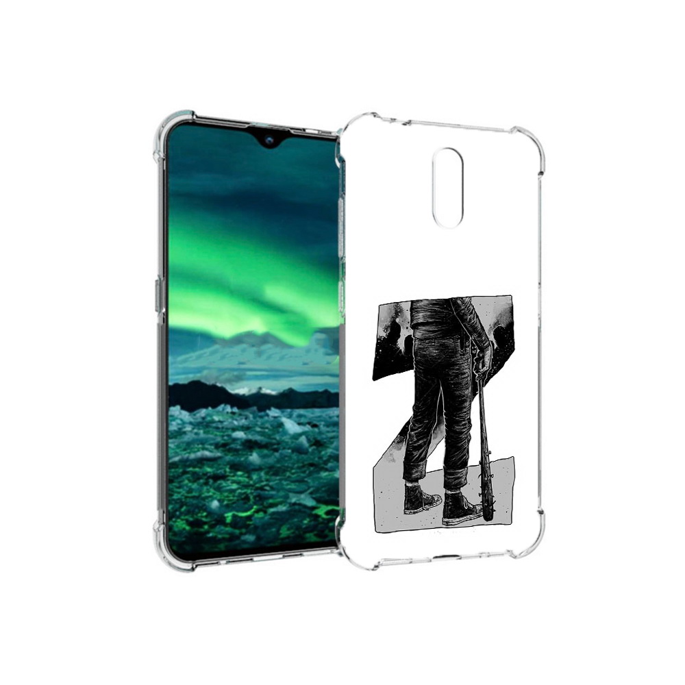 

Чехол MyPads Tocco для Nokia 2.3 воин черно белый (PT142254.97.265), Tocco