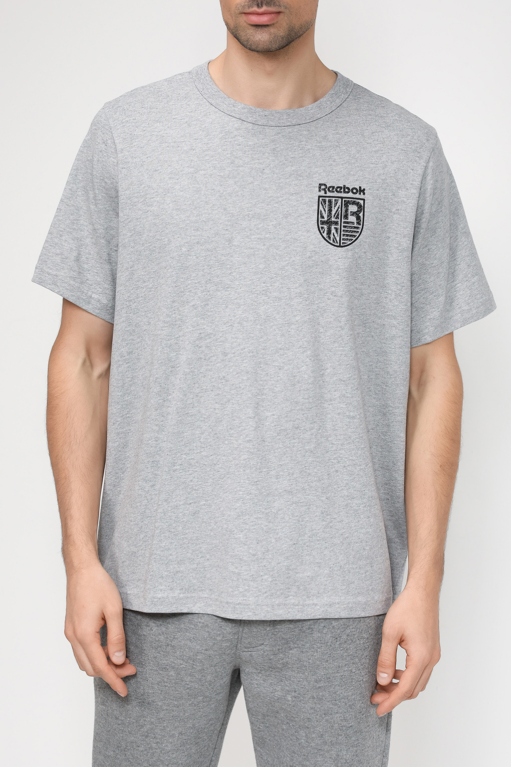 

Футболка мужская Reebok 5321947 серая 2XL, Серый, 5321947