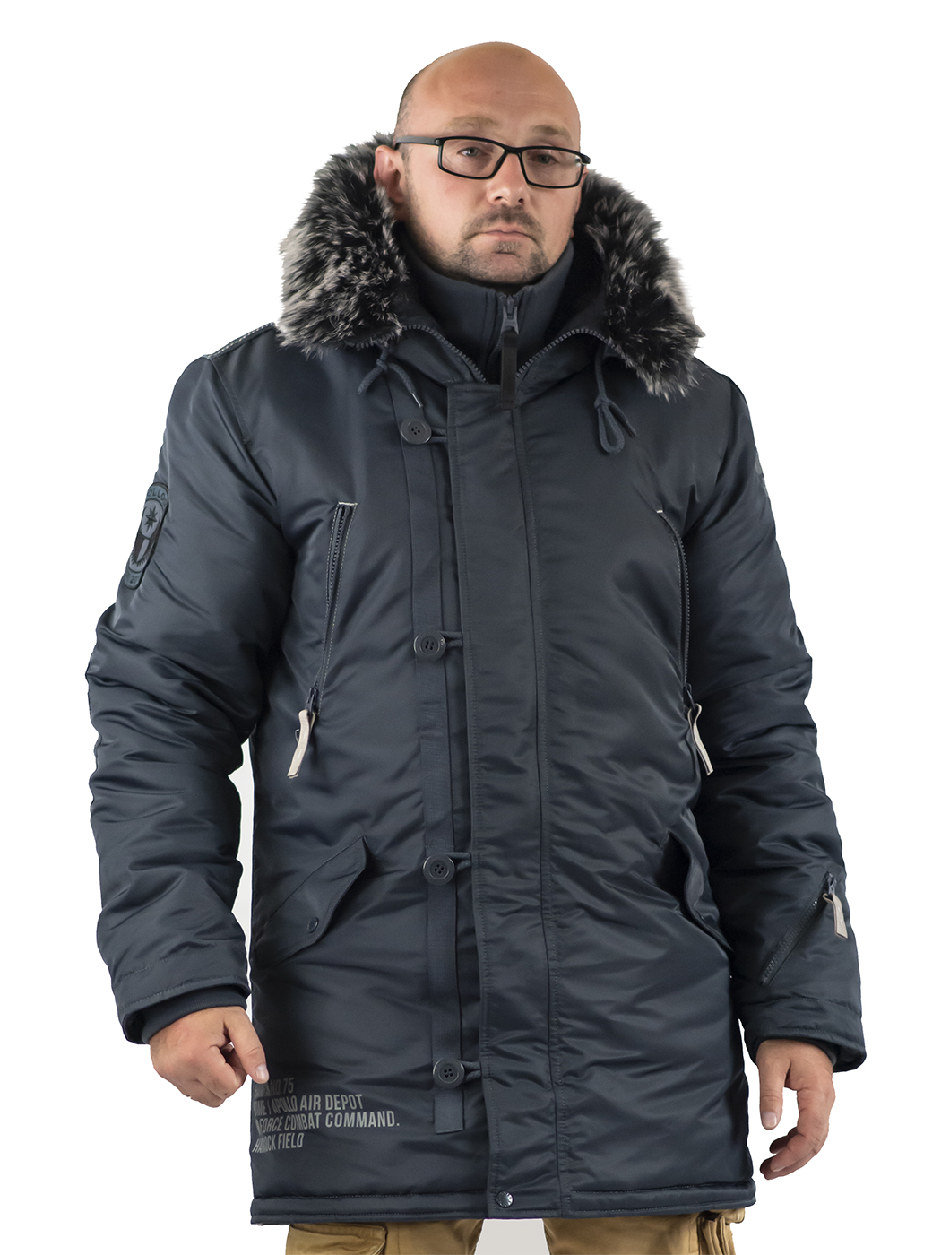 Парка мужская APOLLOGET ARKTIK синяя S