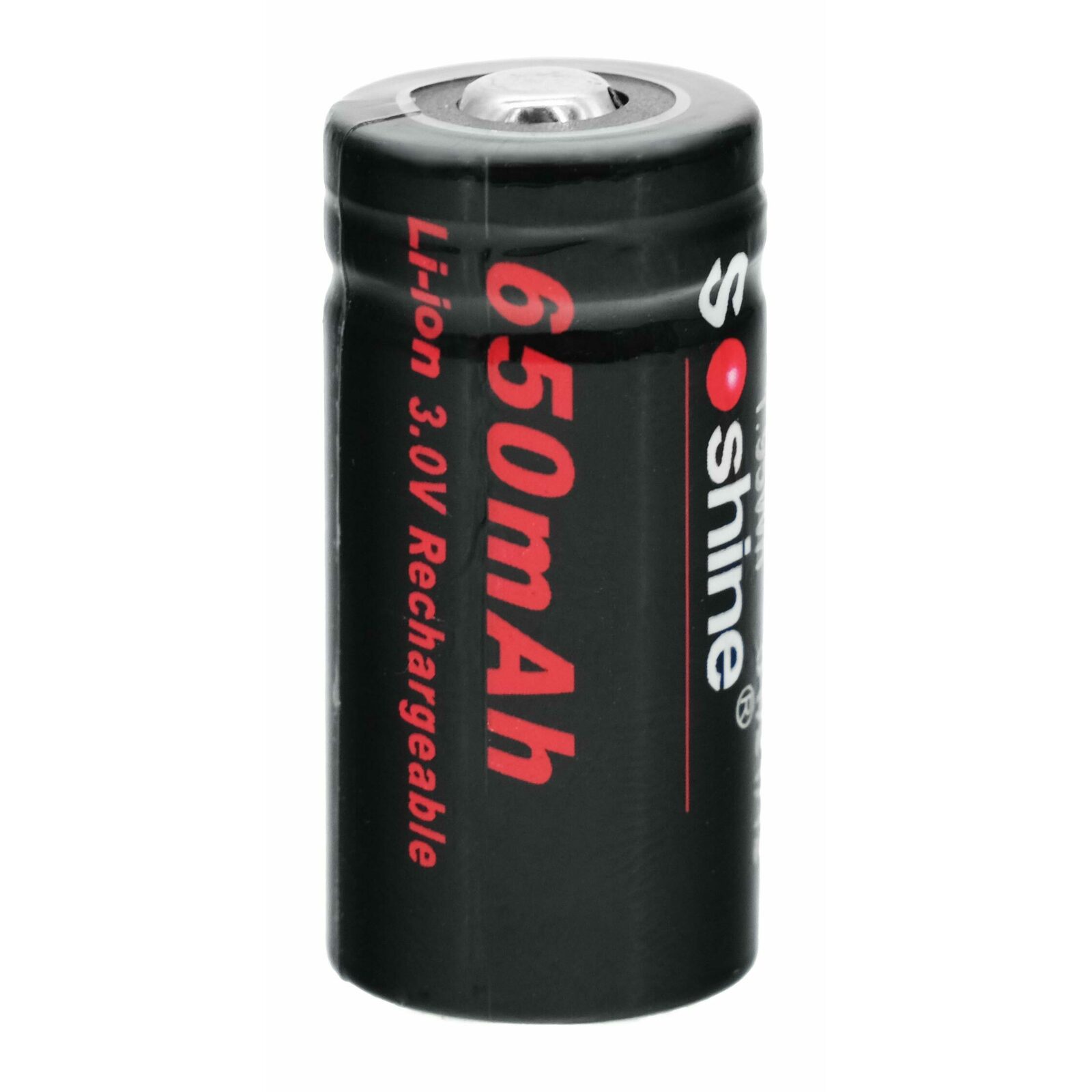 Аккумулятор Soshine RCR123 16340 650 mAh