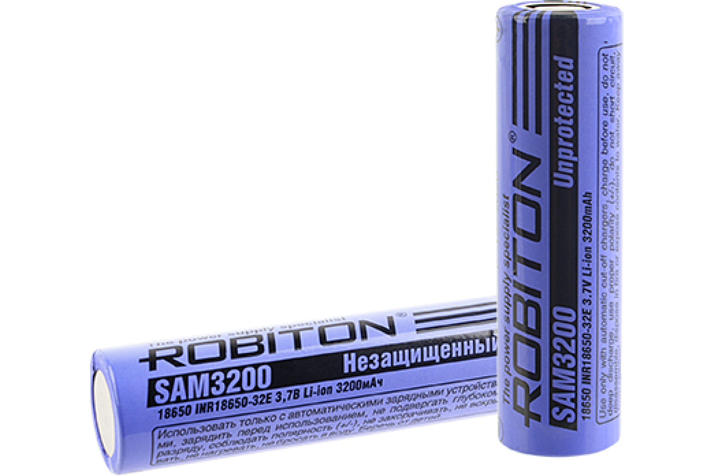 

Аккумулятор ROBITON SAM3200 (Samsung INR18650-32E) без защиты PK1, 17660
