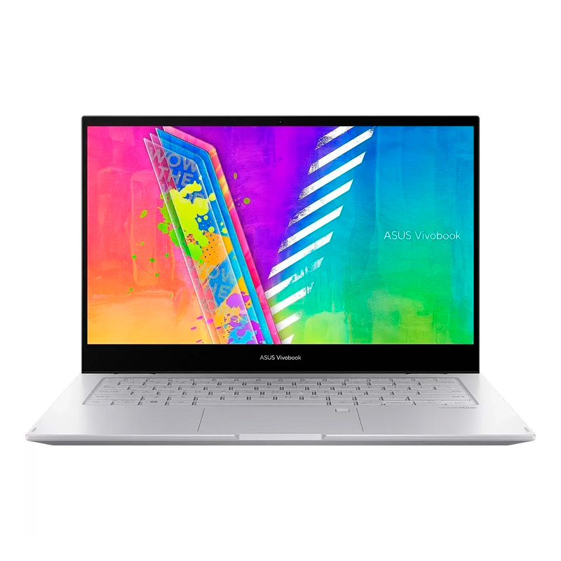 фото Ноутбук-трансформер asus vivobook go 14 flip tp1401ka-bz093w серебристый ()