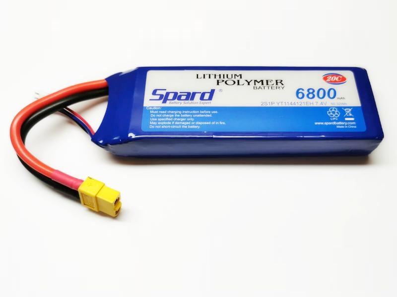 

Аккумулятор Li-Po Spard 6800mAh, 7,4V, 20C, XT60 - YT81202 YT81202, YT81202