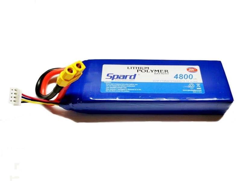 

Аккумулятор Li-Po Spard 4800mAh, 11,1V, 20C, XT60 - YT81302 YT81302, YT81302