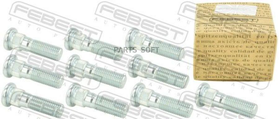 

FEBEST 0484-002-PCS10 Шпилька колесная 10 шт. в упаковке MITSUBISHI PAJERO SPORT KH0# 2013