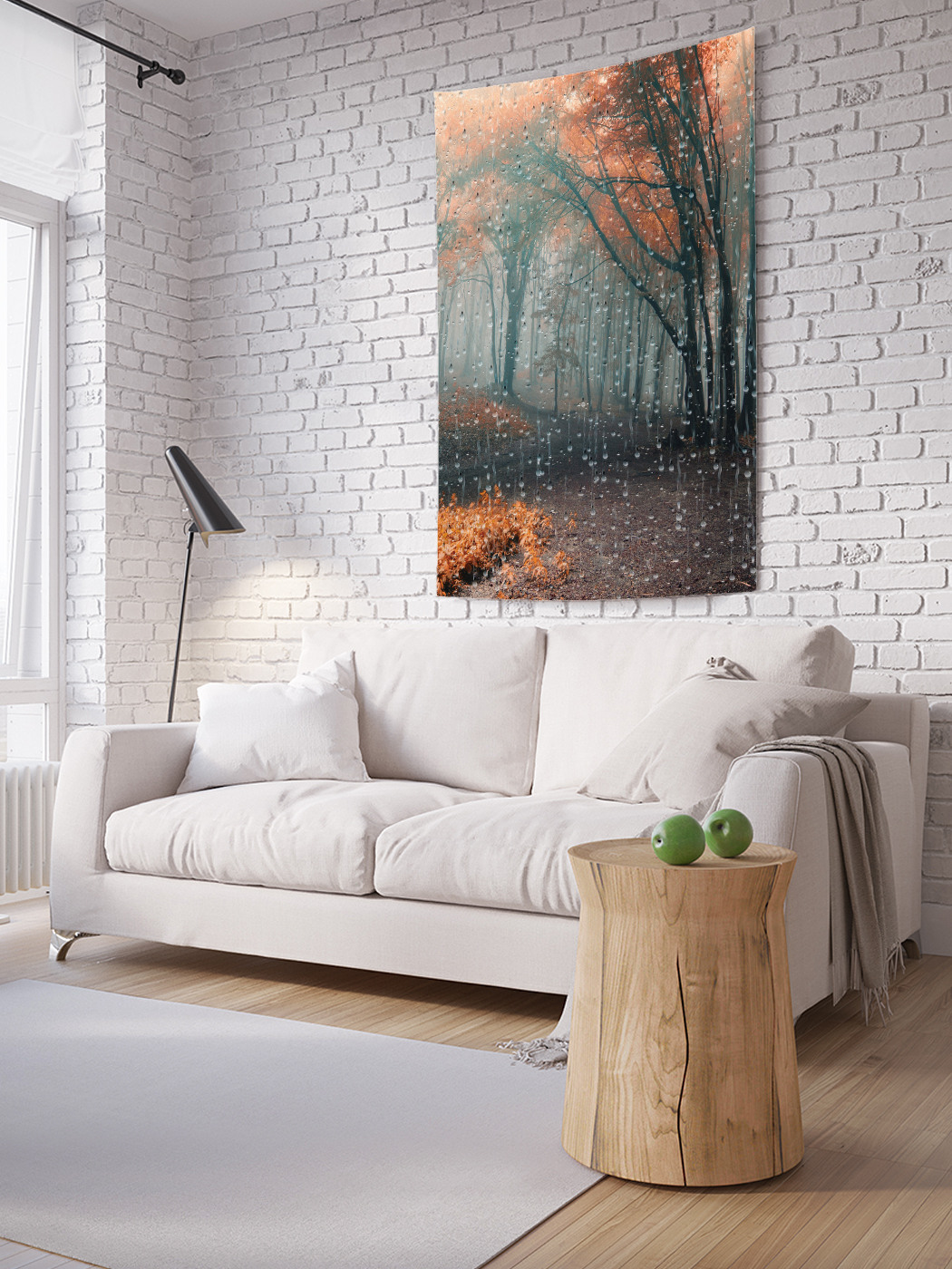 

Вертикальное фотопанно на стену JoyArty Дождевые леса 150x200 см, Дождевые леса