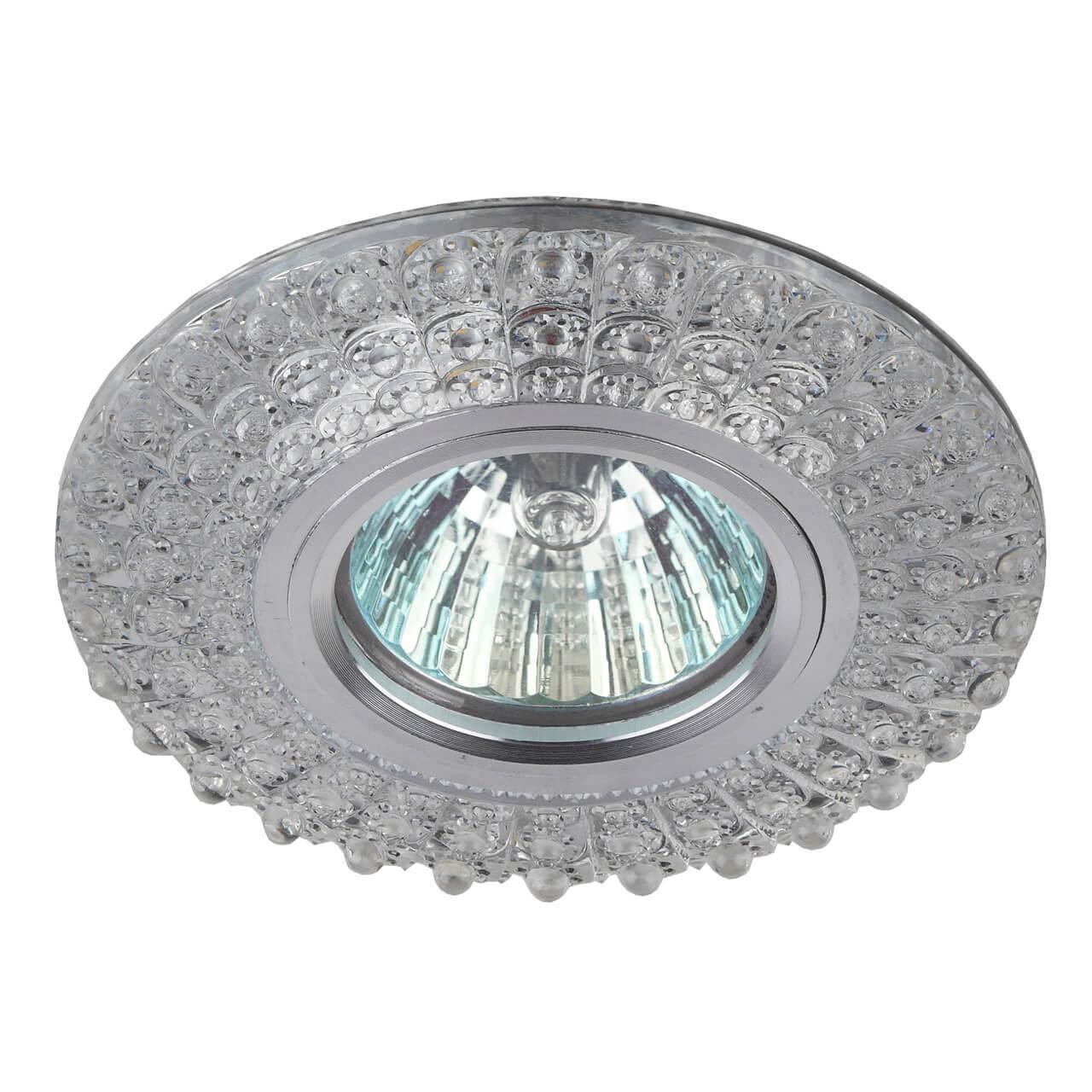 фото Встраиваемый светильник эра led dk ld2 sl/wh+pu б0019198 era